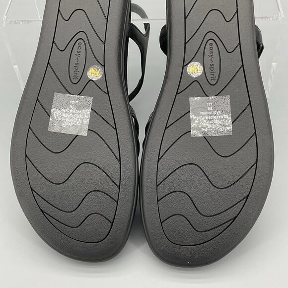 NEW Easy Spirit Women’s Dottle Ankle Strap Comfort Sandals Black Size 7.5M - Picture 10 of 10